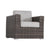 Dark Brown / 3 Pc. 2 Chairs And Fire Pit