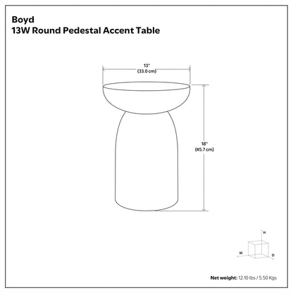 Boyd - Handcrafted Accent Table
