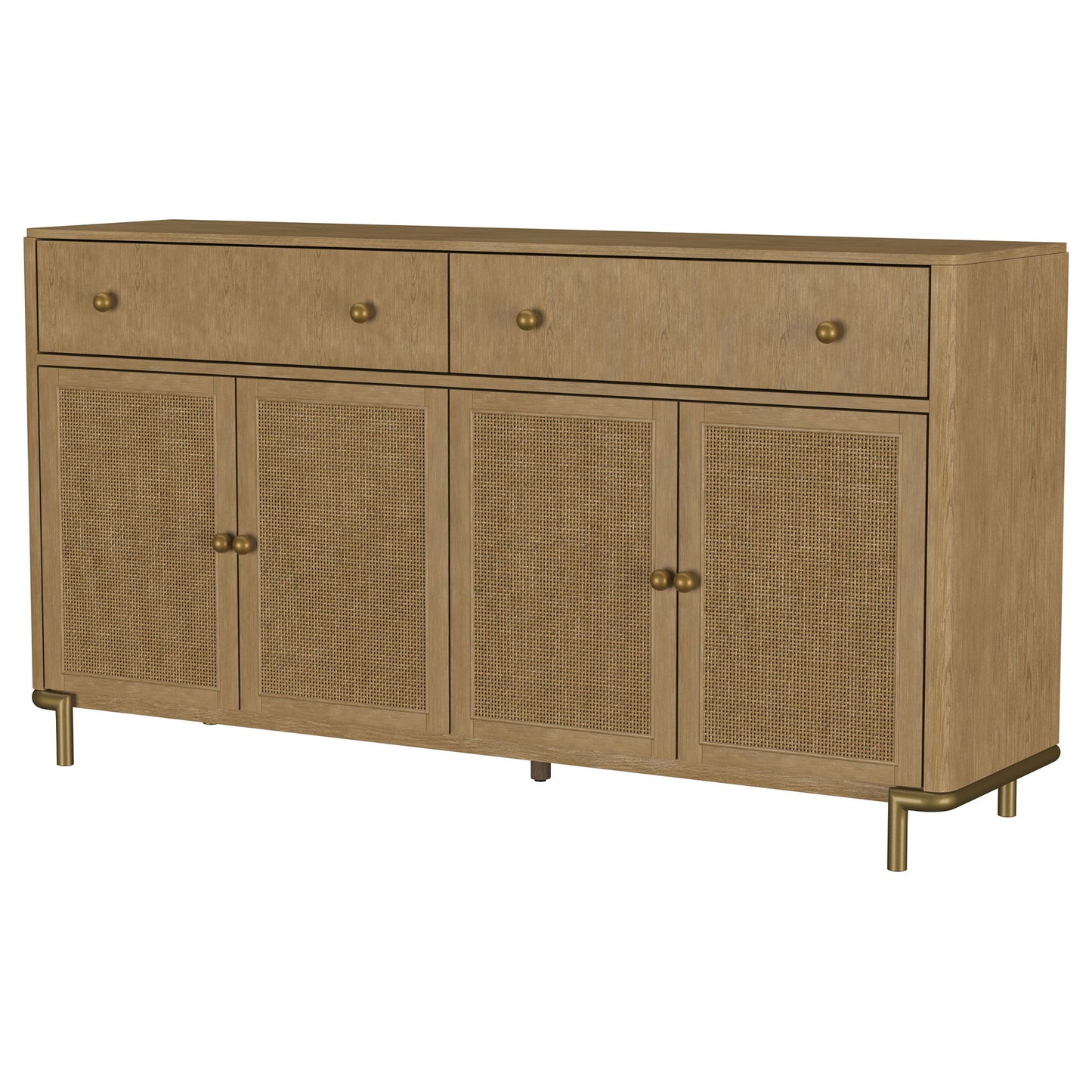 Benson - 2 Drawer Sideboard - Sand