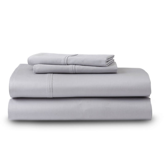 Sheet Set Luxurious Supima Cotton, Wrinkle Resistant, Breathable, With 2 Ghostgrip Band