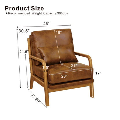 Lounge Chair Compact Design For Living Room