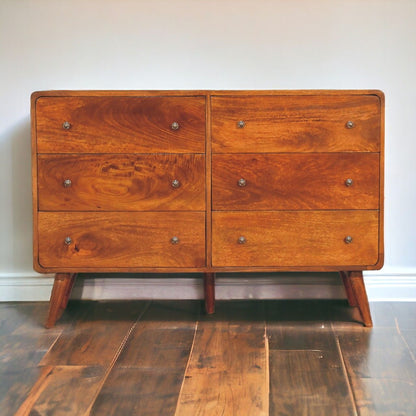 Large Curved Chest - Chestnut