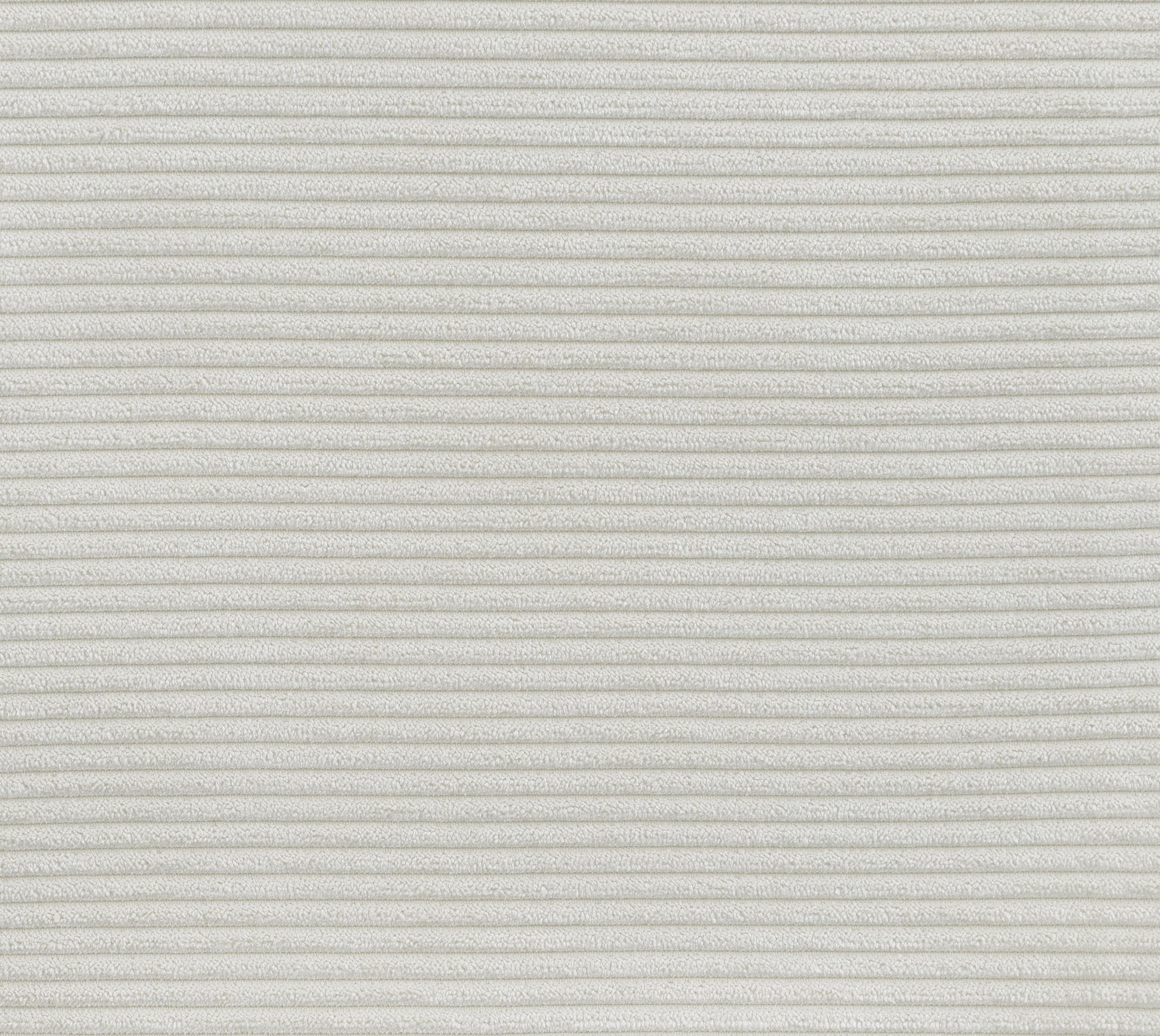 Close-up of the Mariko Linen Sofa in beige, featuring a soft surface with evenly spaced horizontal ridges for a subtle, textured pattern. Includes 2 toss pillows.
