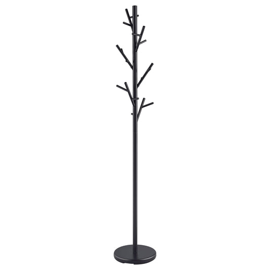 Tree Branch Coat Rack With 18 Hooks - Black