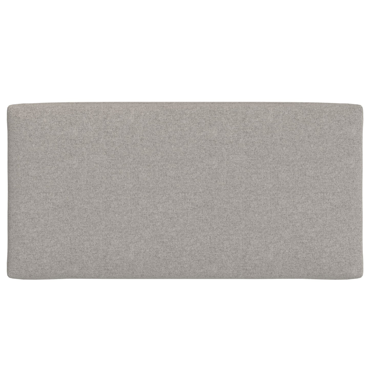 A rectangular, light gray "Rebecca" multifunctional coffee table storage ottoman with a lift-up lid, shown against a white background.