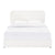 White / Queen / 2 Drawers