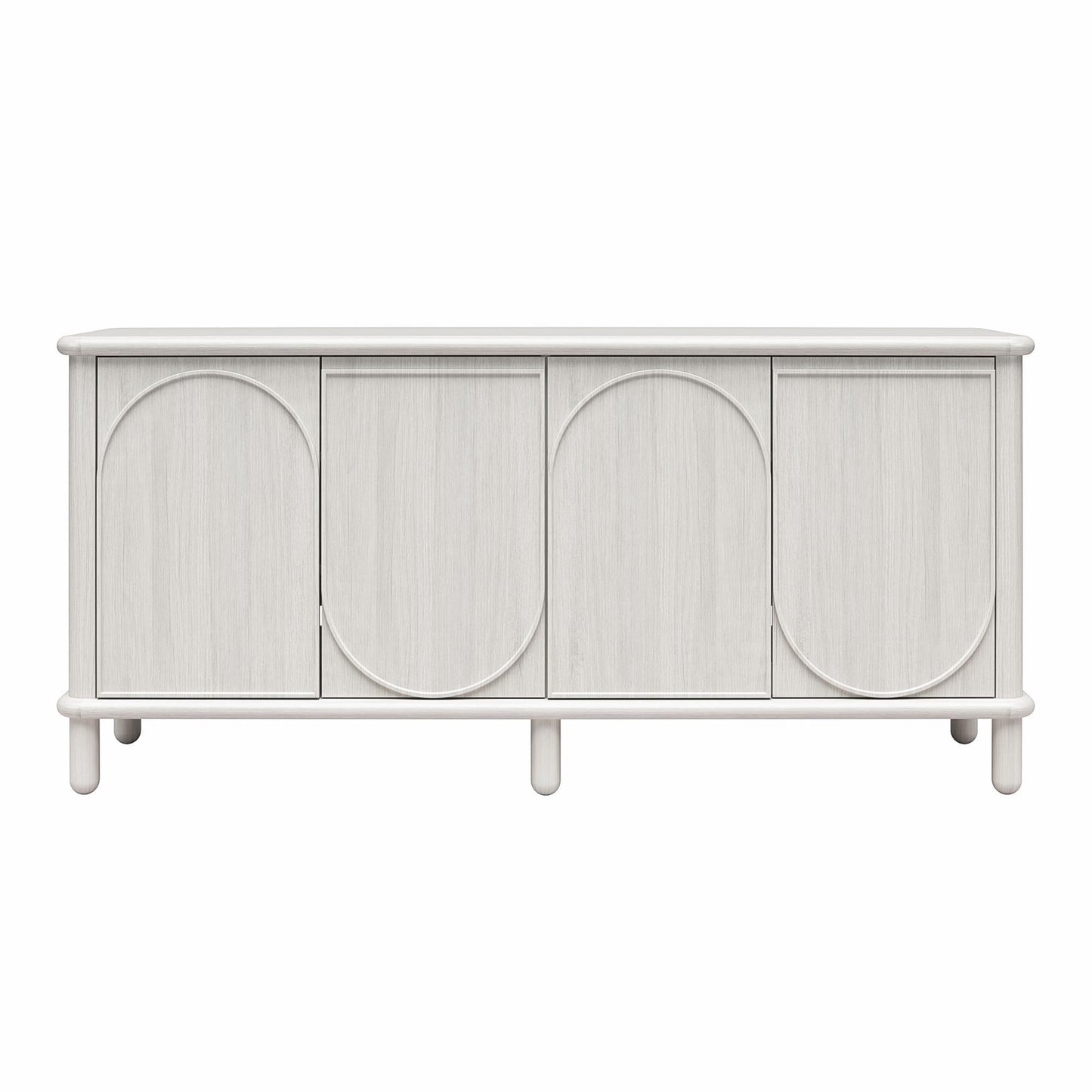 Selena - Credenza - Rustic White