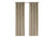 Beige / 52"D x 95"H