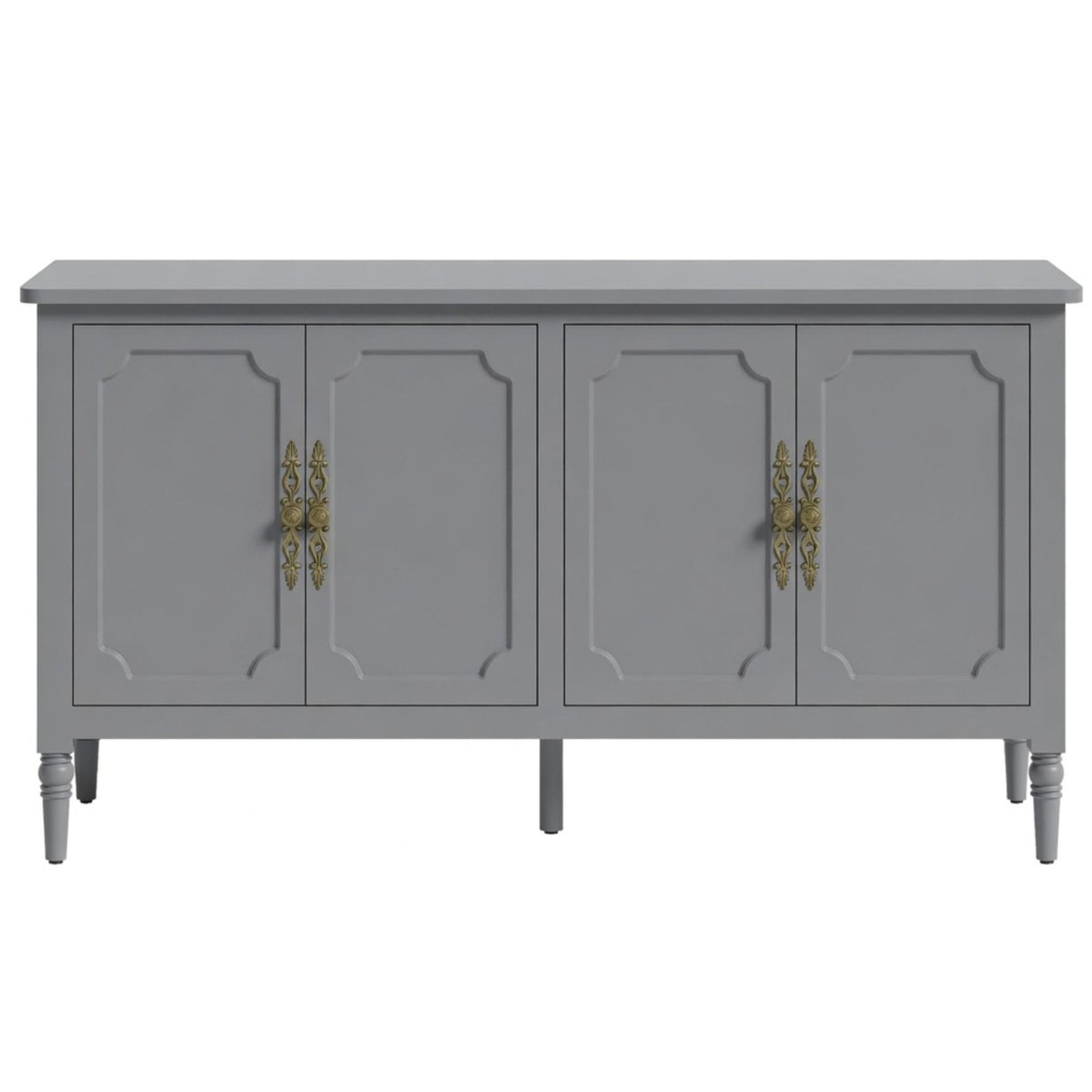 Vintage Buffet Cabinet With Adjustable Shelves