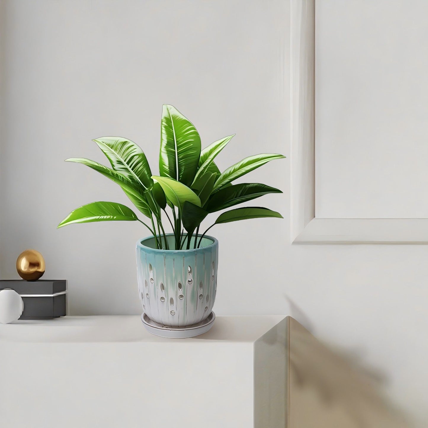 Flowerpot With Drainage Hole (Set of 2)