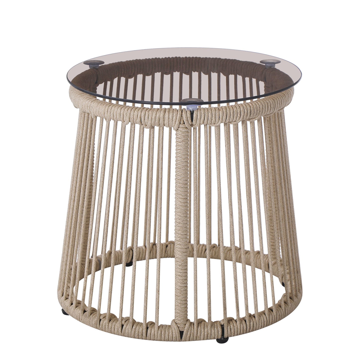 Moonstone - Side Table - Light Brown