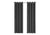Dark Gray / 54"D x 95"H