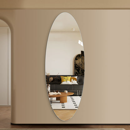 Modern Oval Full Length Wall Mirror