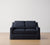 Navy Performance Chateau Basketweave / Loveseat 60"