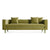 Mono Sofa, Loden Green Velvet