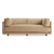 Sunday 82" Sofa, Camel Velvet