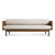 Souvenir Sofa, Landa Stone / Walnut