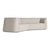 Thataway Small Angled Sectional, Maharam Mantle in Future